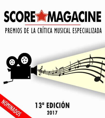 Os ofrecemos las nominaciones a los <b>XIII Premios de la Crítica Musical Cinematográfica Española</b> que organiza la revista <b>Scoremagacine</b> y que recoge los mejores trabajos estrenados en su país de origen durante el 2016.